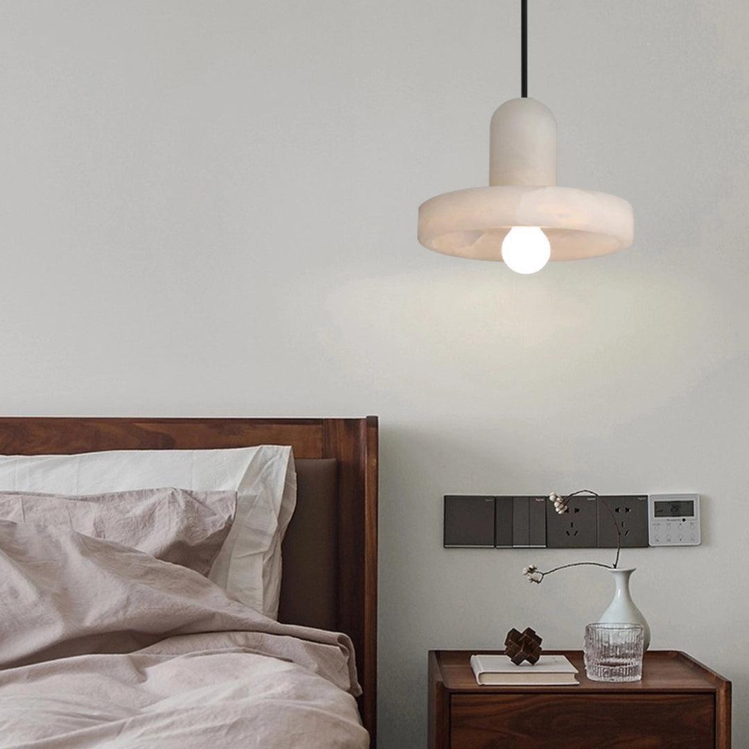 Carrara Alabaster Pendant Lamp - GILDLAMPS