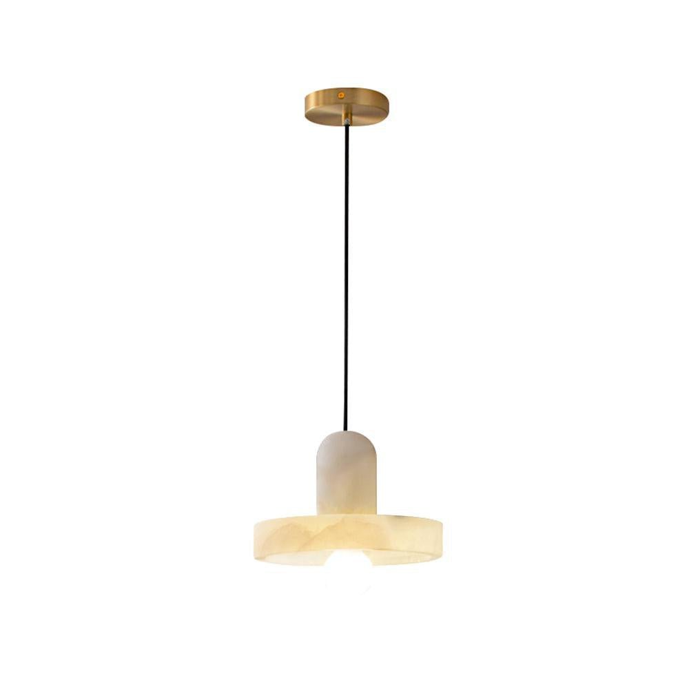 Carrara Alabaster Pendant Lamp - GILDLAMPS