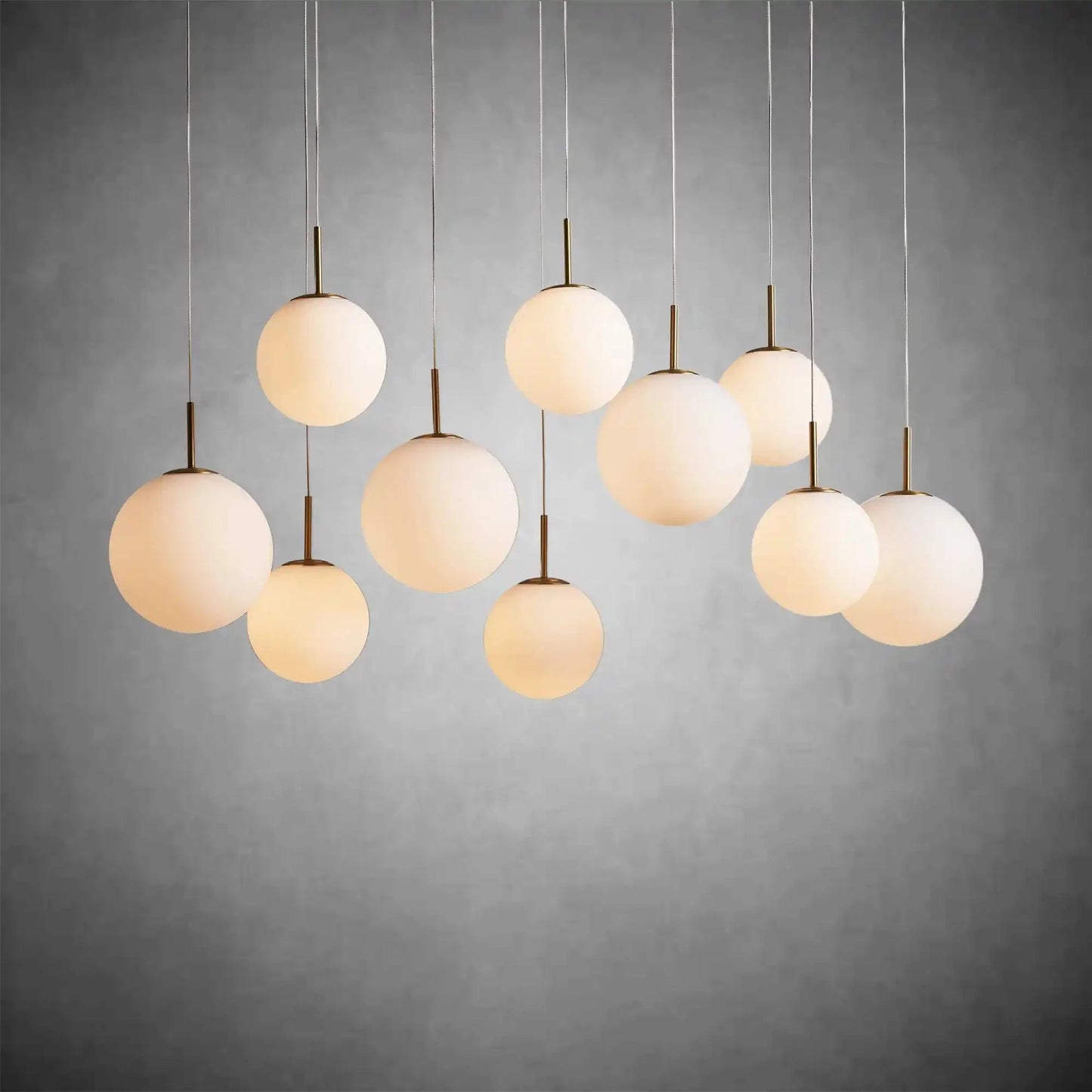Casen Linear Chandelier 55" 65" - GILDLAMPS