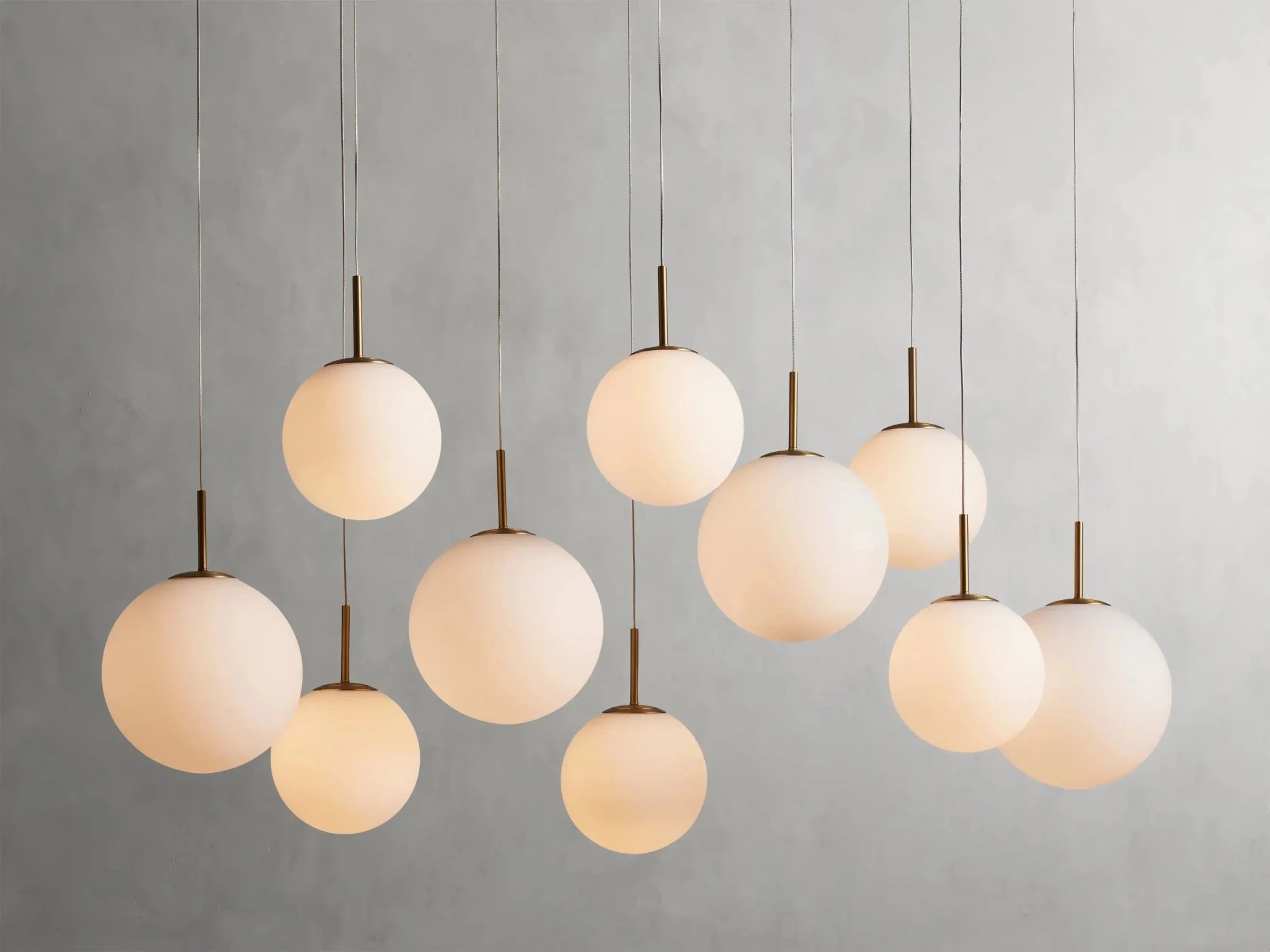 Casen Linear Chandelier 55'' 65'' - GILDLAMPS