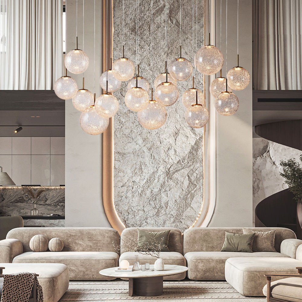 Casen Linear Chandelier 55'' 65'' - GILDLAMPS