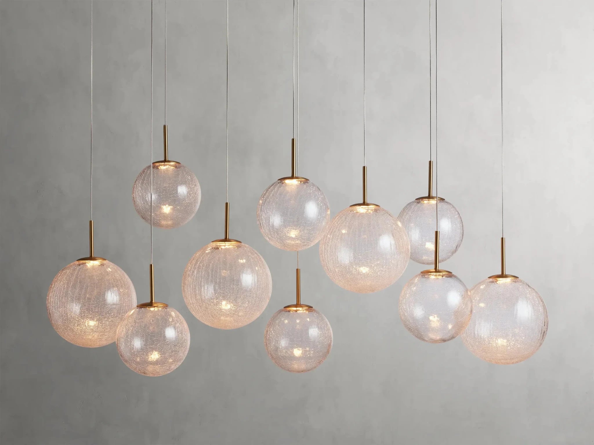 Casen Linear Chandelier 55'' 65'' - GILDLAMPS