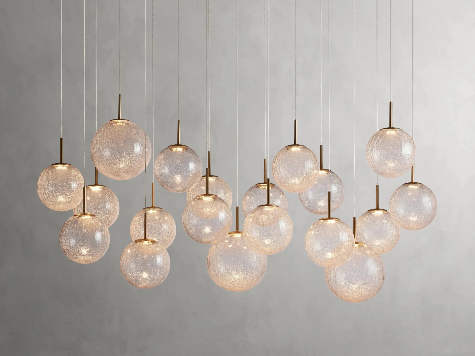 Casen Linear Chandelier 55'' 65'' - GILDLAMPS