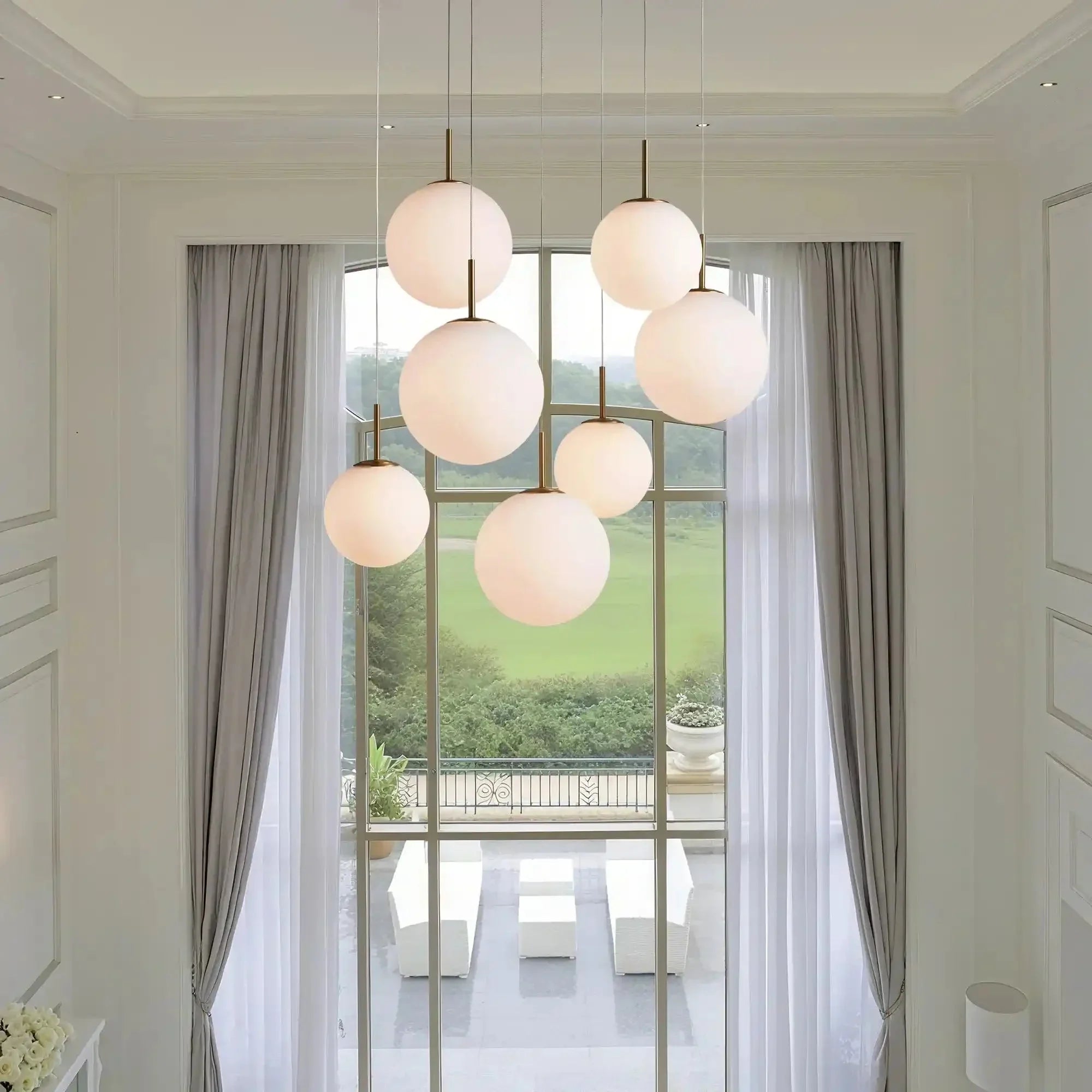 Casen Modern Round Chandelier