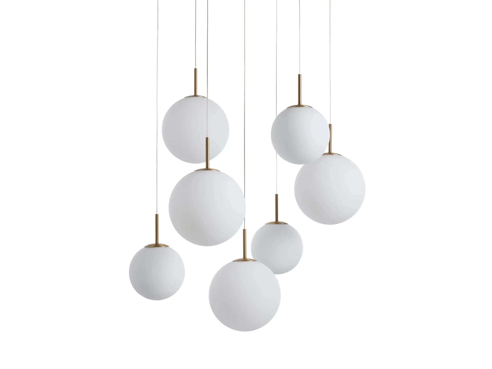 Casen Round Chandelier 20''28''34''43'' - GILDLAMPS