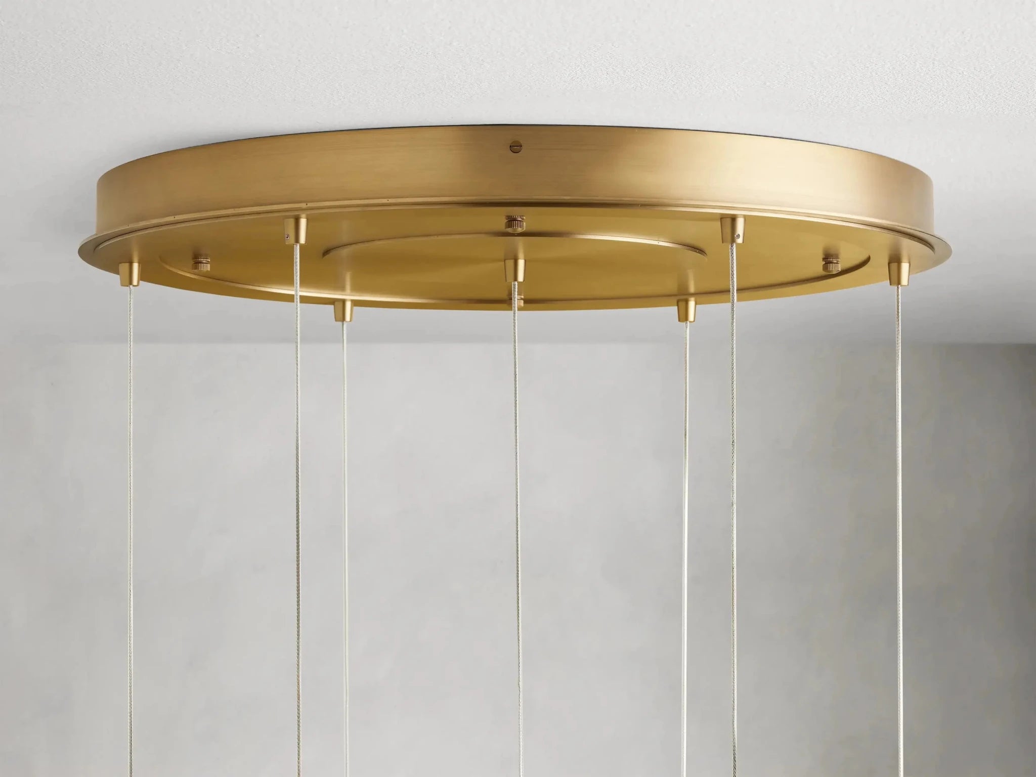 Casen Round Chandelier 20''28''34''43'' - GILDLAMPS