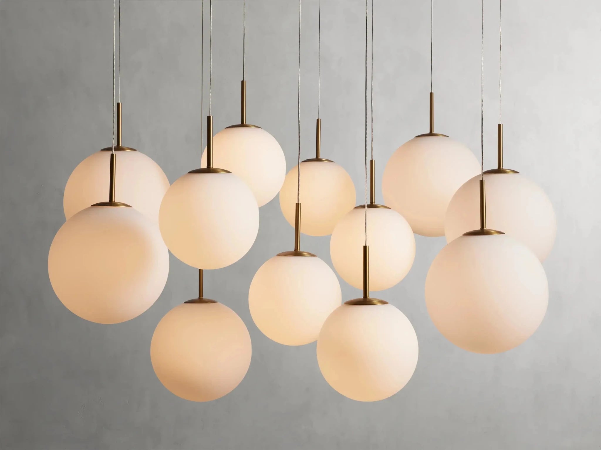 Casen Round Chandelier 20''28''34''43'' - GILDLAMPS
