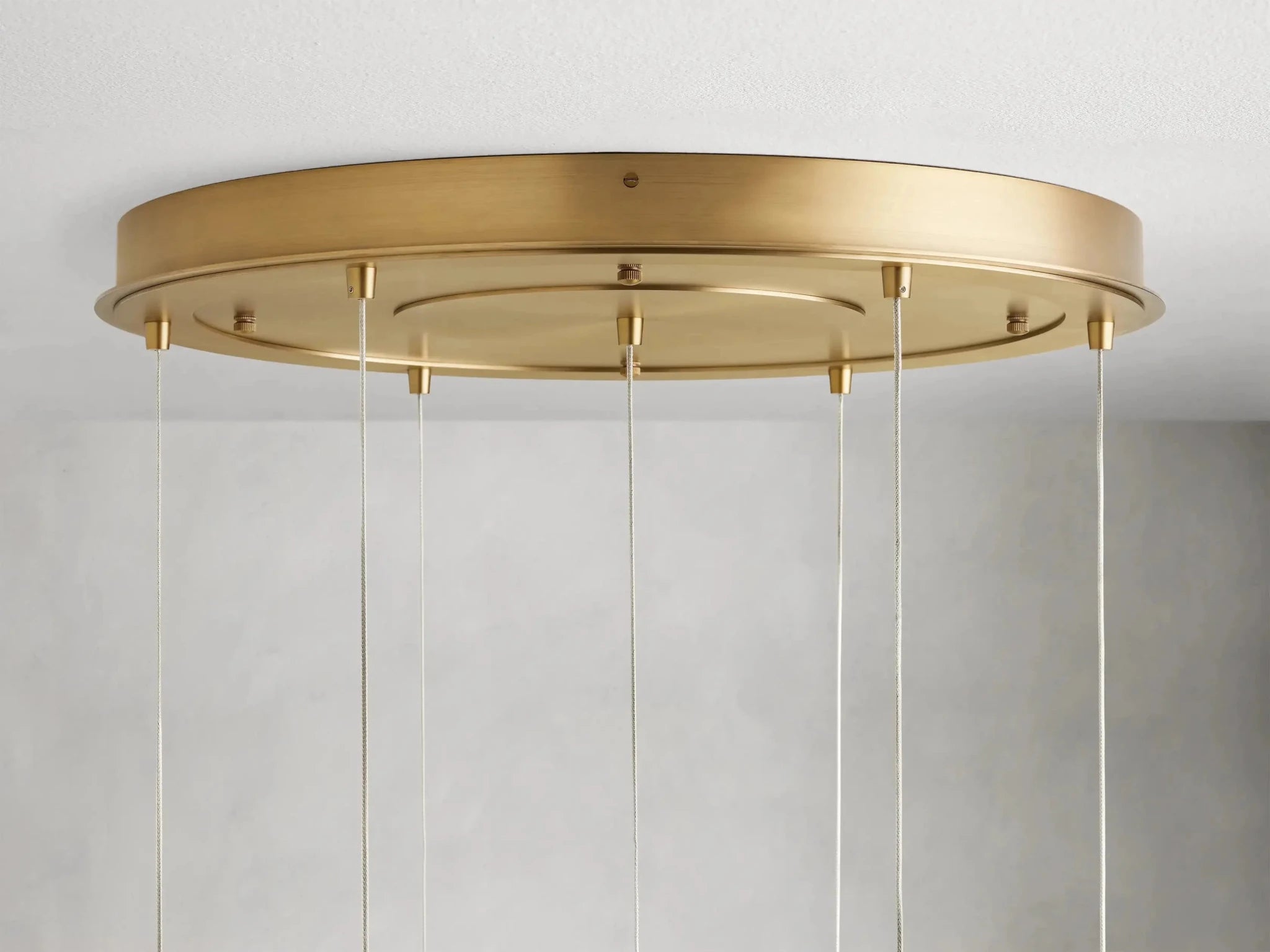 Casen Round Chandelier 20''28''34''43'' - GILDLAMPS