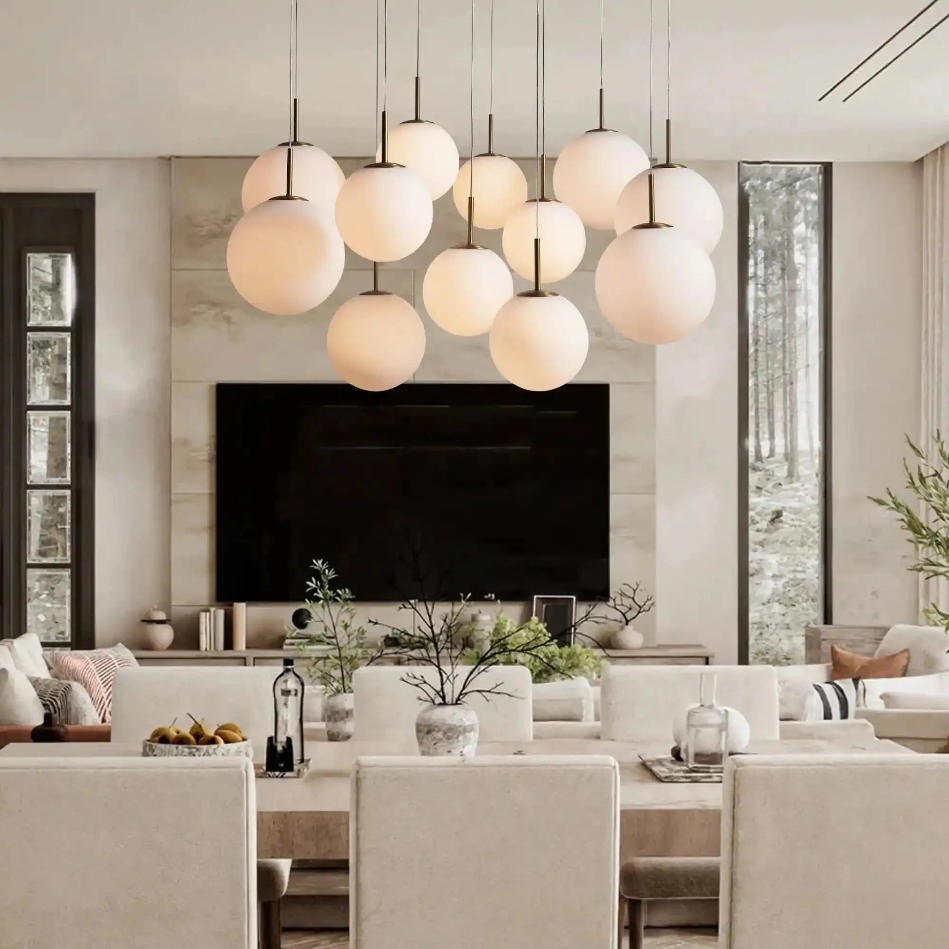 Casen Round Chandelier - GILDLAMPS
