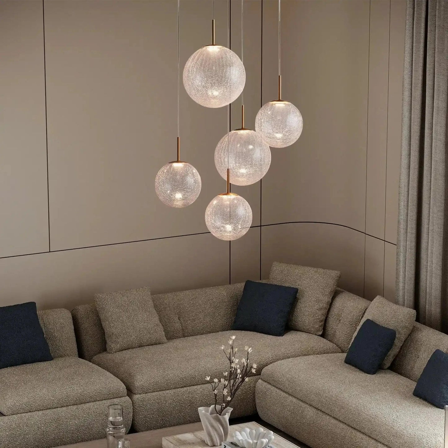 Casen Round Chandelier - GILDLAMPS