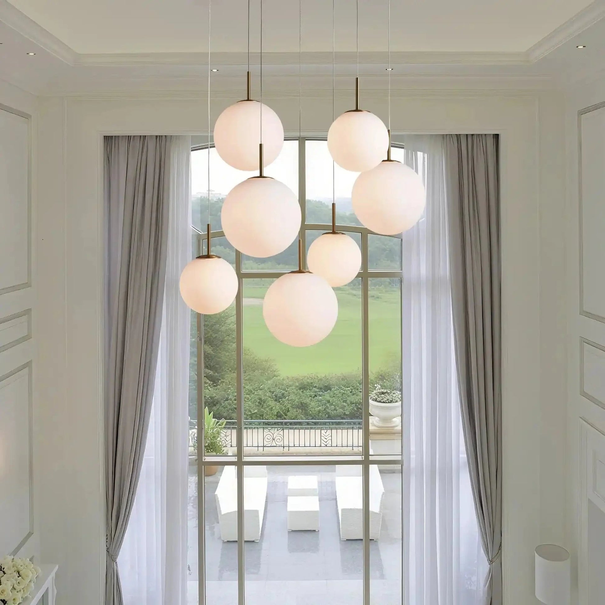 Casen Round Chandelier - GILDLAMPS