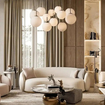 Casen Round Chandelier - GILDLAMPS