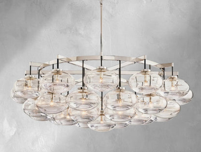 Cebret Glass Round Chandelier - GILDLAMPS