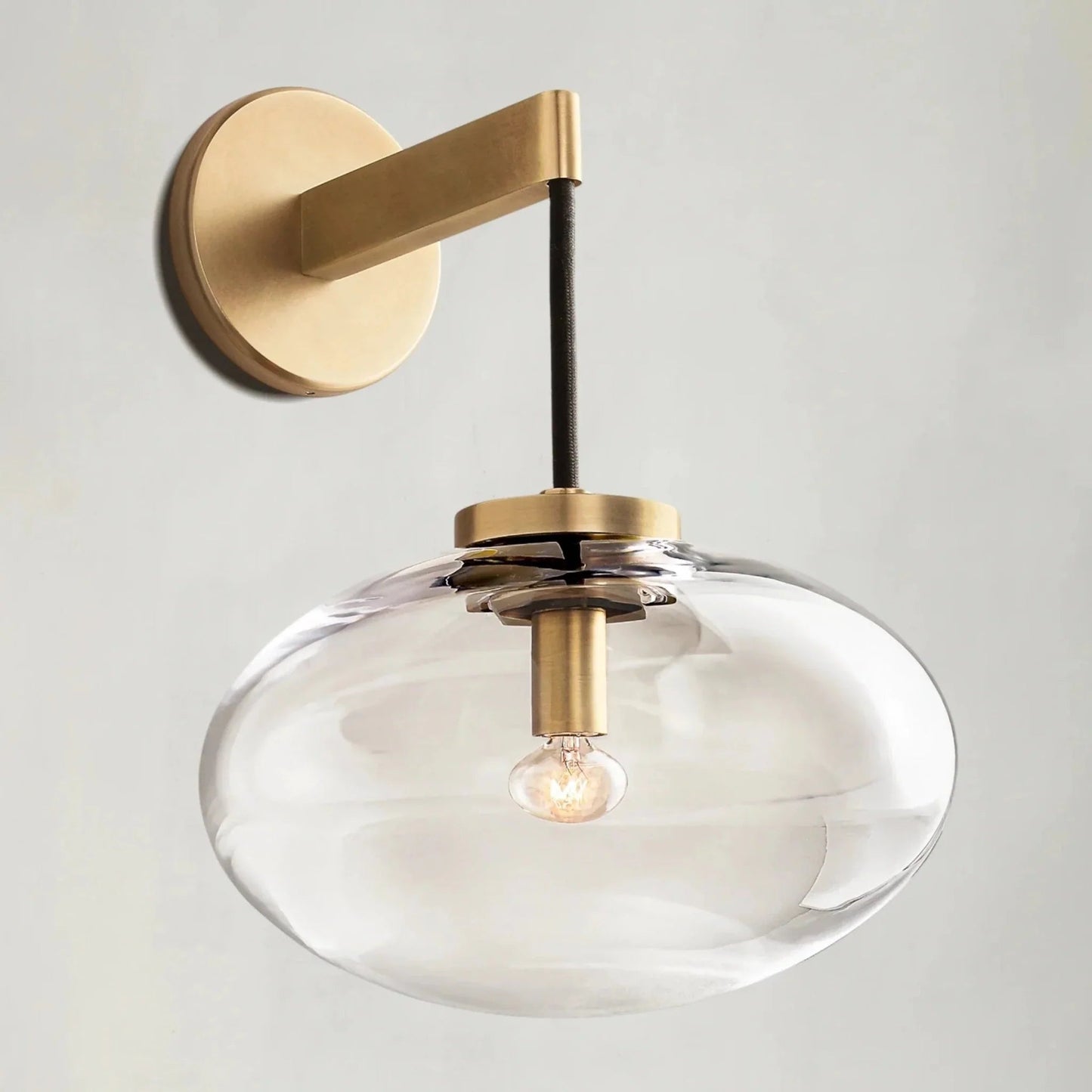Cebret Glass Sconce - GILDLAMPS