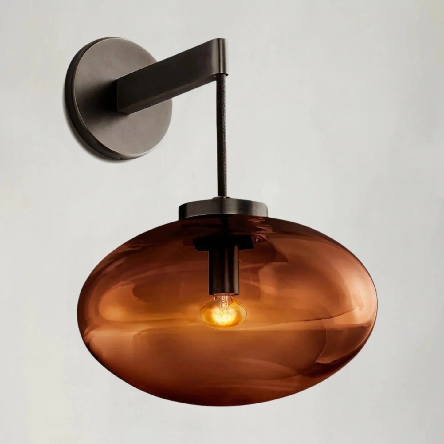 Cebret Glass Sconce - GILDLAMPS
