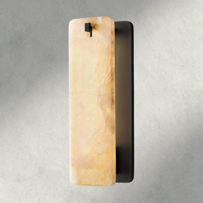 Celamotto Glass/ Alabaster Sconce 13", 16" - GILDLAMPS