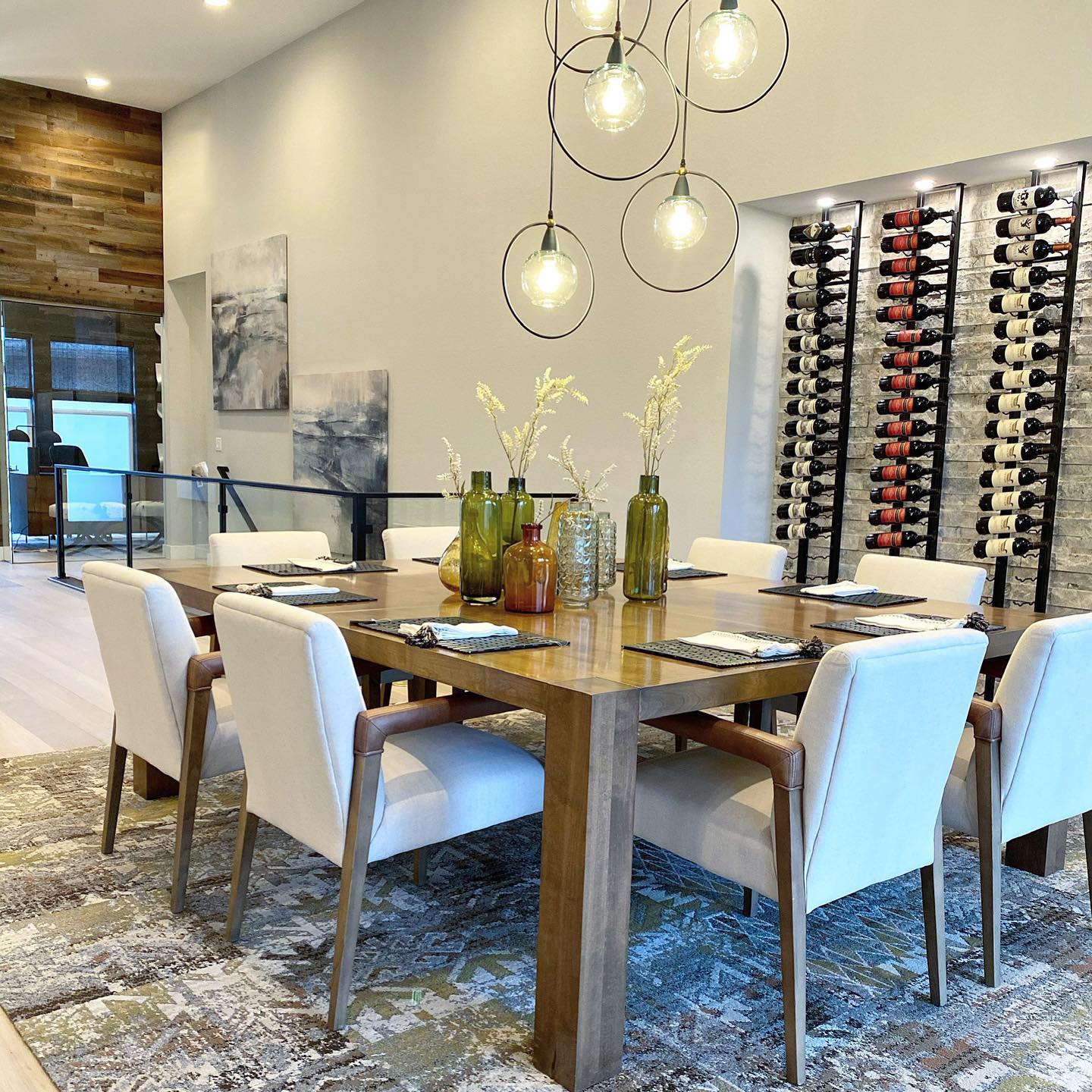 Celeste Multi-Pendant Chandelier For living room, bedroom, Foyer Entryway, Staircase - GILDLAMPS