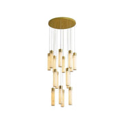Celestial Alabaster Cascade Chandelier - GILDLAMPS