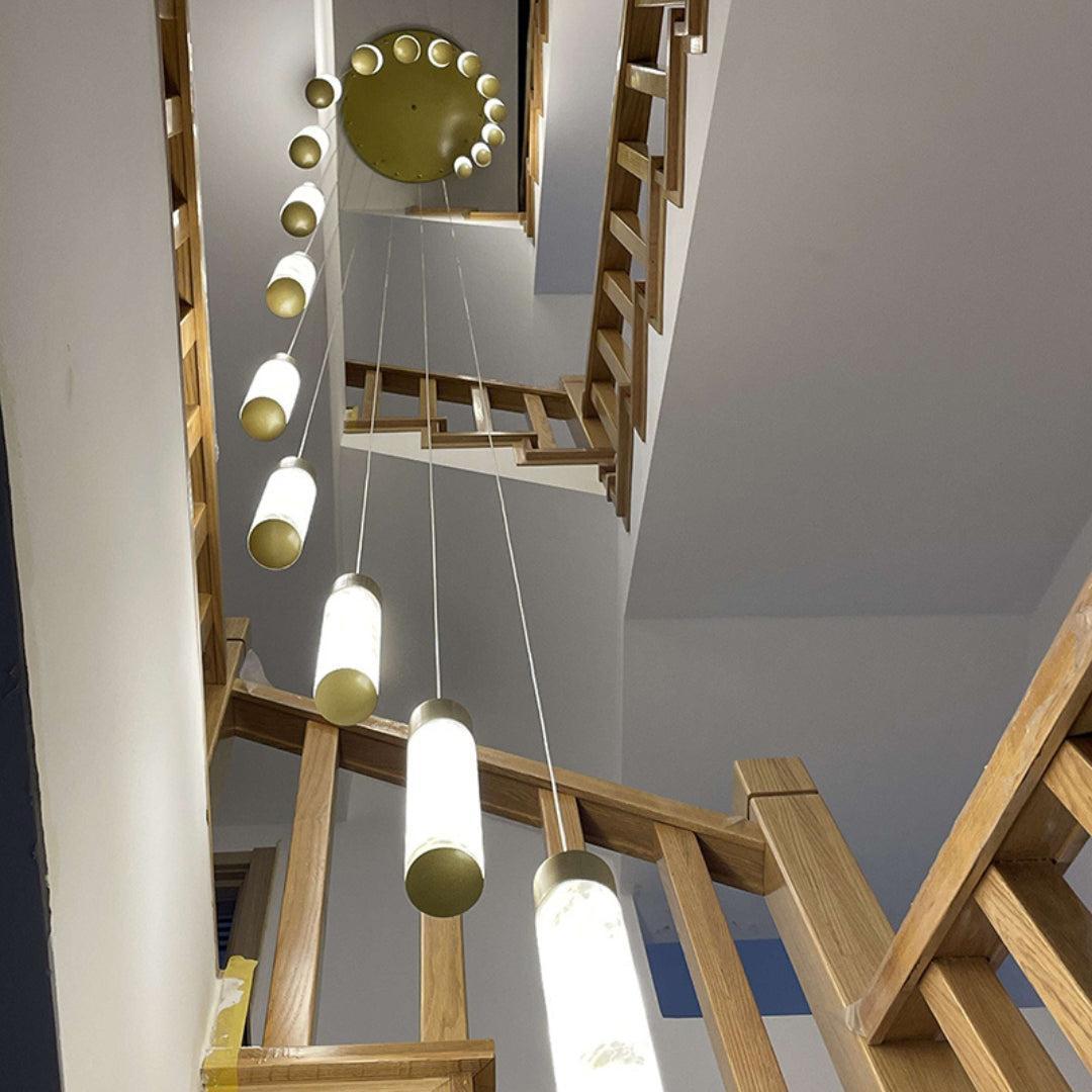 Celestial Alabaster Cascade Chandelier - GILDLAMPS