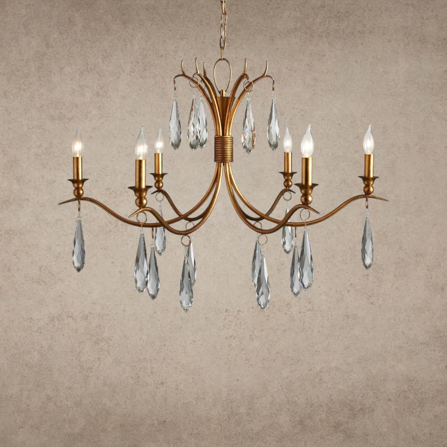 Celine Chandelier 36 inch, 59 inch