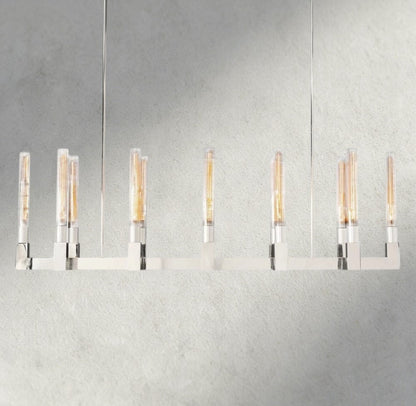 Cennela Linear Chandelier 55", 67" - GILDLAMPS