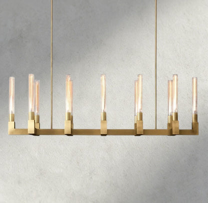 Cennela Linear Chandelier 55", 67" - GILDLAMPS