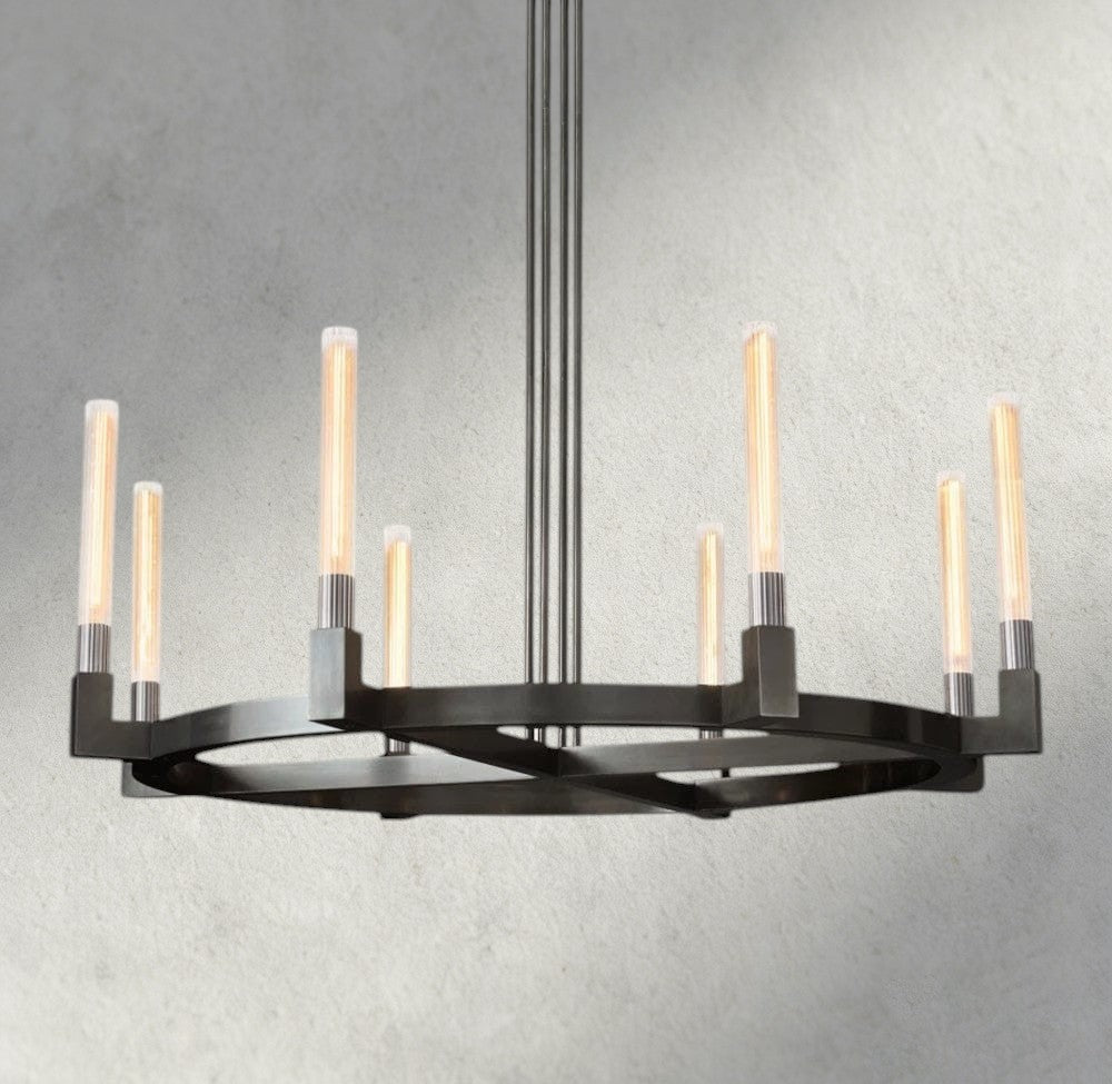 Cennela Round Chandelier 36", 48", 60", 72" - GILDLAMPS