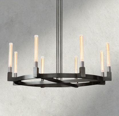 Cennela Round Chandelier 36", 48", 60", 72" - GILDLAMPS