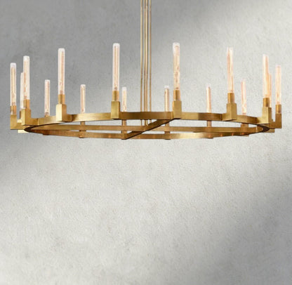 Cennela Round Chandelier 36", 48", 60", 72" - GILDLAMPS