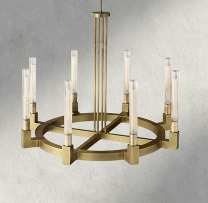 Cennela Round Chandelier 36", 48", 60", 72" - GILDLAMPS