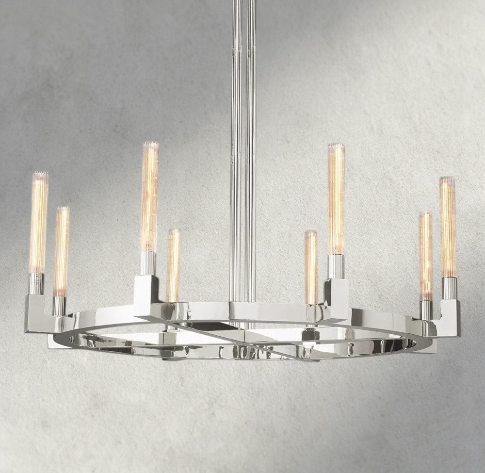 Cennela Round Chandelier 36", 48", 60", 72" - GILDLAMPS