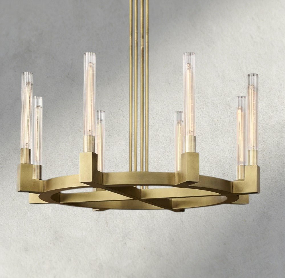 Cennela Round Chandelier 36", 48", 60", 72" - GILDLAMPS