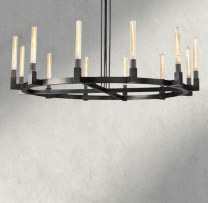 Cennela Round Chandelier 36", 48", 60", 72" - GILDLAMPS
