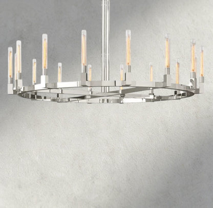 Cennela Round Chandelier 36", 48", 60", 72" - GILDLAMPS