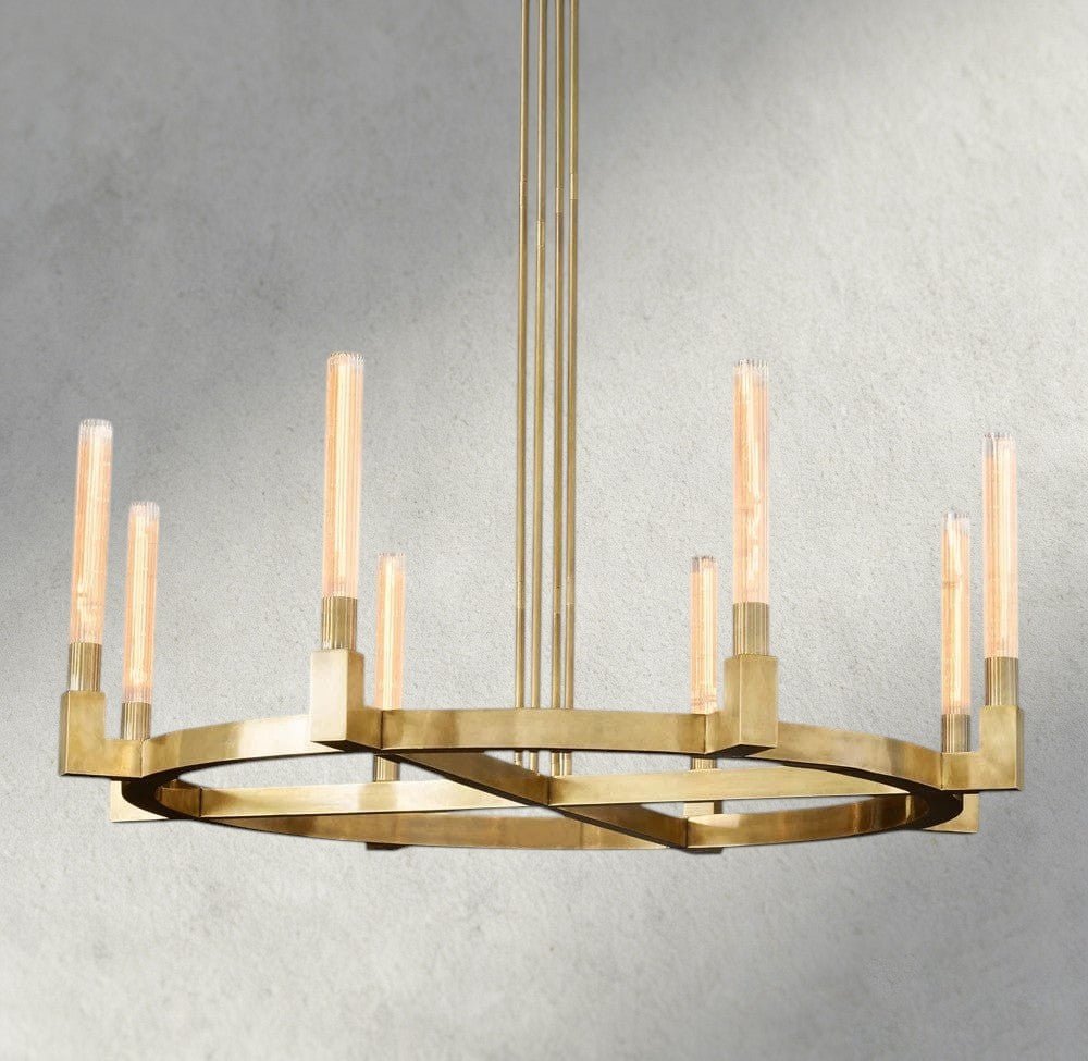 Cennela Round Chandelier 36", 48", 60", 72" - GILDLAMPS