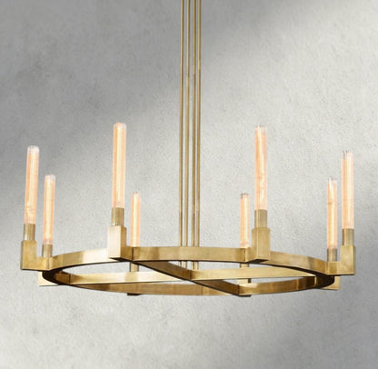 Cennela Round Chandelier 36", 48", 60", 72" - GILDLAMPS