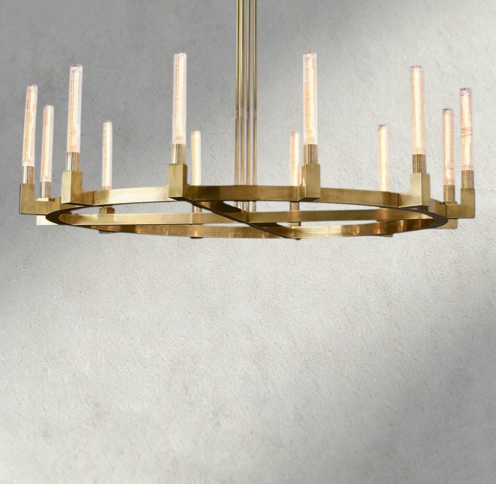 Cennela Round Chandelier 36", 48", 60", 72" - GILDLAMPS
