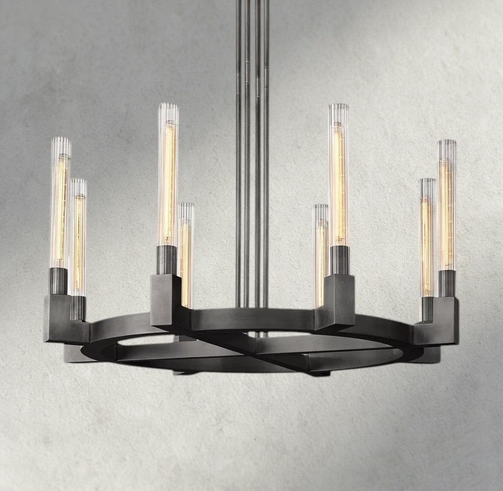 Cennela Round Chandelier 36", 48", 60", 72" - GILDLAMPS
