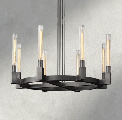 Cennela Round Chandelier 36", 48", 60", 72" - GILDLAMPS
