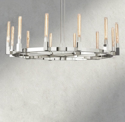 Cennela Round Chandelier 36", 48", 60", 72" - GILDLAMPS