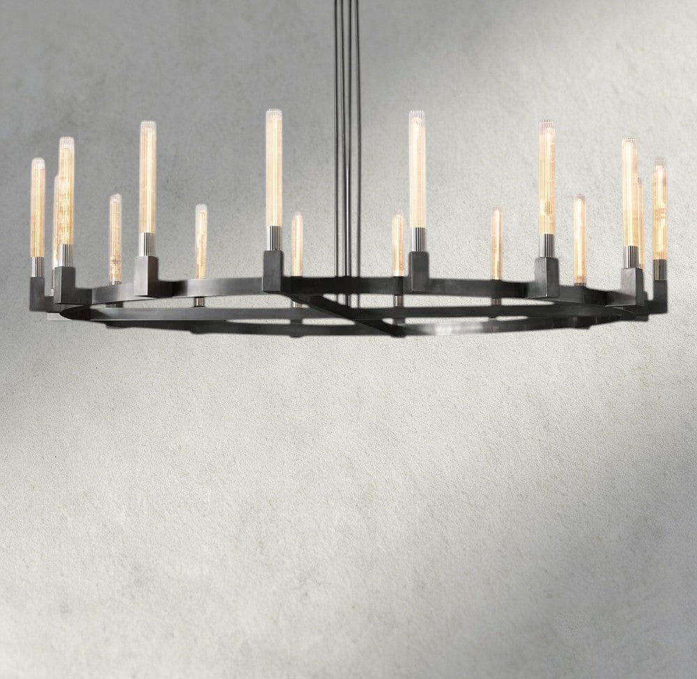 Cennela Round Chandelier 36", 48", 60", 72" - GILDLAMPS