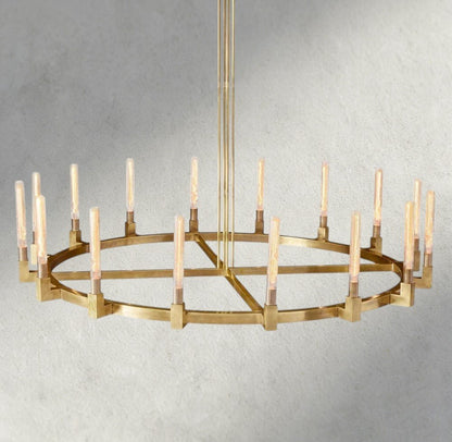 Cennela Round Chandelier 36", 48", 60", 72" - GILDLAMPS