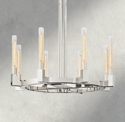 Cennela Round Chandelier 36", 48", 60", 72" - GILDLAMPS