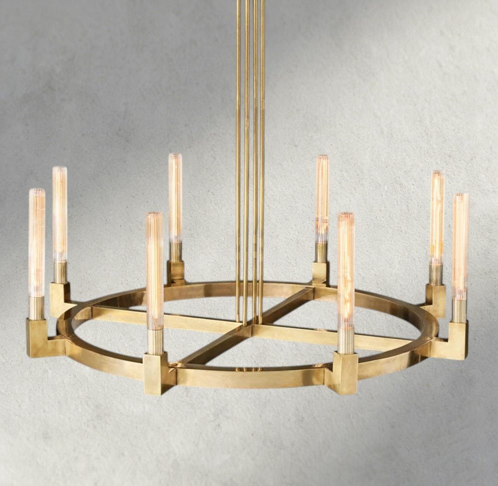 Cennela Round Chandelier 36", 48", 60", 72" - GILDLAMPS