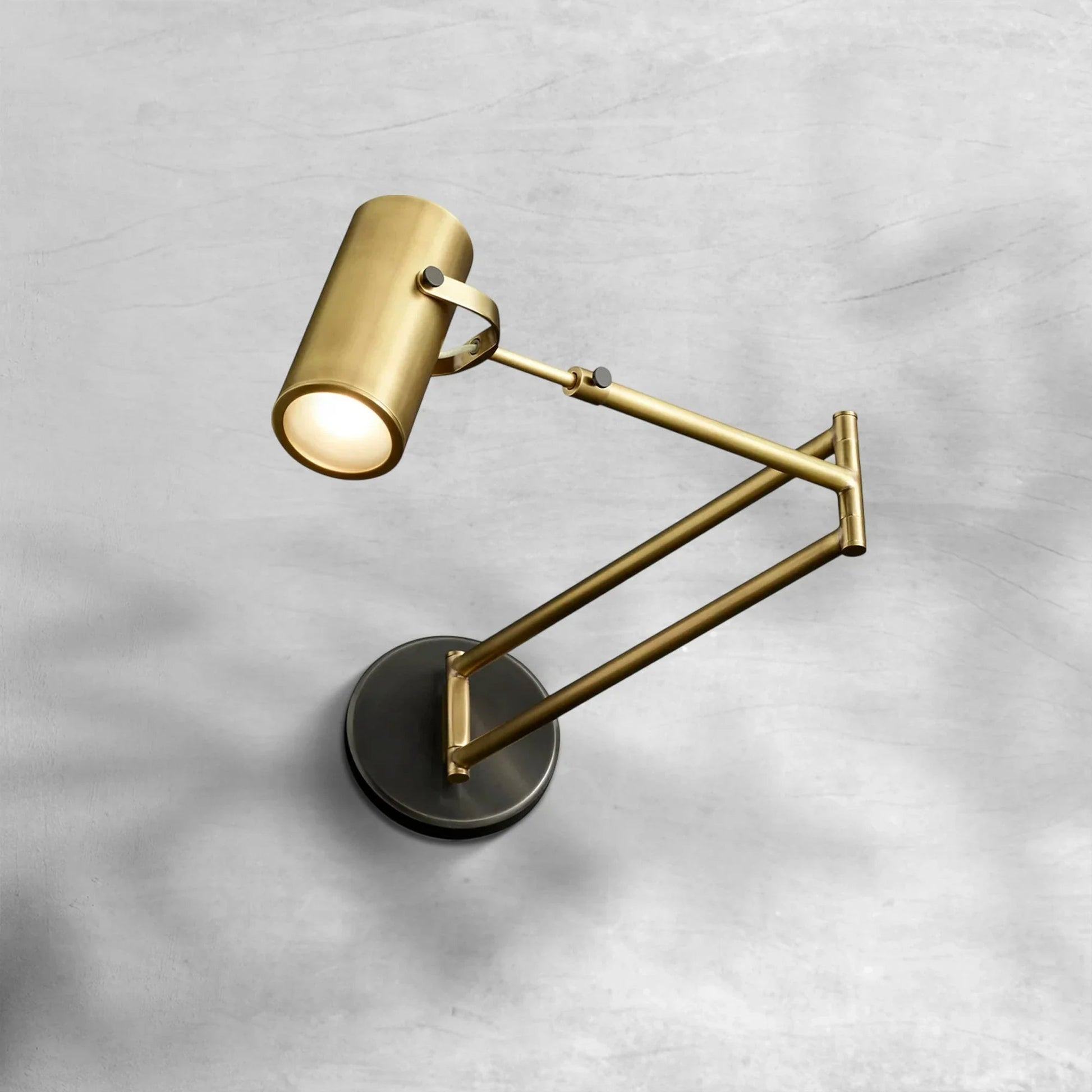 Cenora Swing-Arm Wall Sconce - GILDLAMPS
