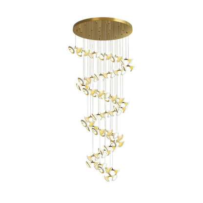 Ceramic Chandeliers Luxury Tulip Flower Ceiling Light - GILDLAMPS