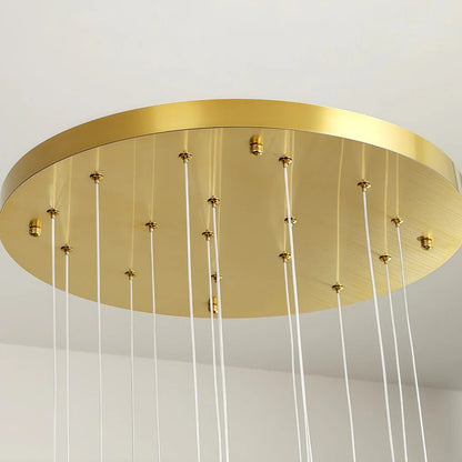 Ceramic Chandeliers Luxury Tulip Flower Ceiling Light - GILDLAMPS