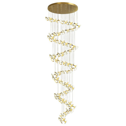 Ceramic Chandeliers Luxury Tulip Flower Ceiling Light - GILDLAMPS