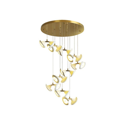 Ceramic Chandeliers Luxury Tulip Flower Ceiling Light - GILDLAMPS