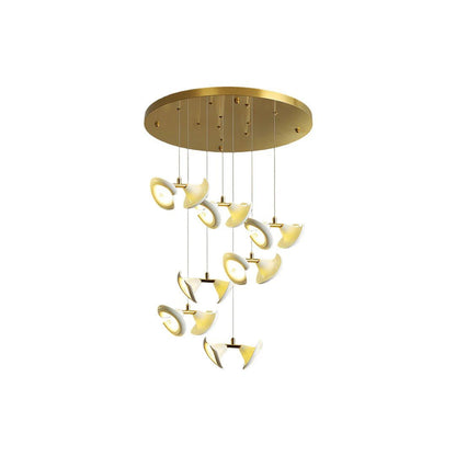 Ceramic Chandeliers Luxury Tulip Flower Ceiling Light - GILDLAMPS